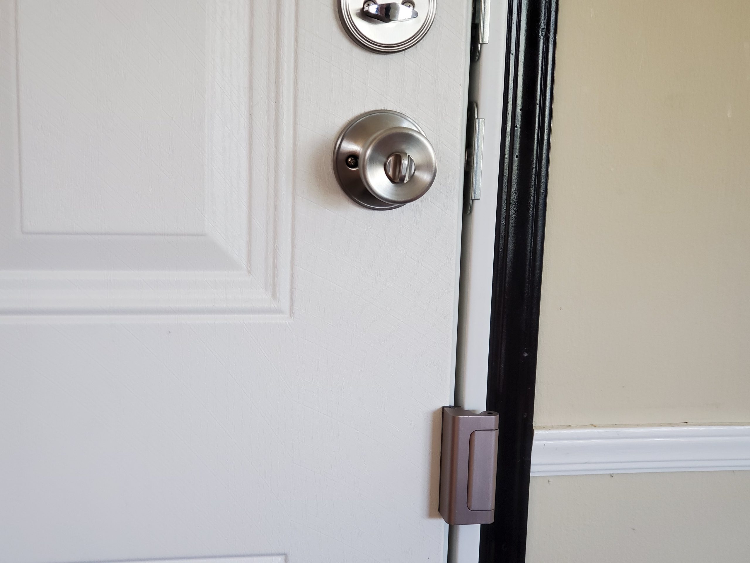 DIY Entry Door Reinforcement 1/8th Steel Plate Install